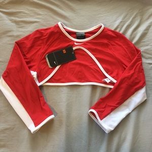 Nike dry fit ultra crop top